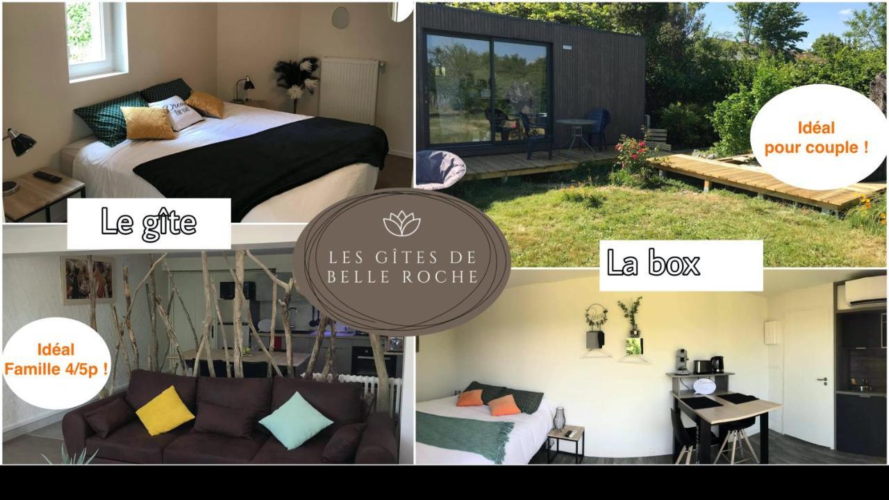 Les Gites De Belle Roche Mâcon Exterior foto